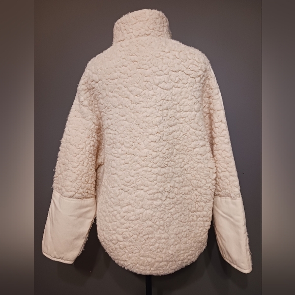 ACNE STUDIO FEDDA Teddy Ivory, Or Cream Jacket Size XS - Picture 8 of 16